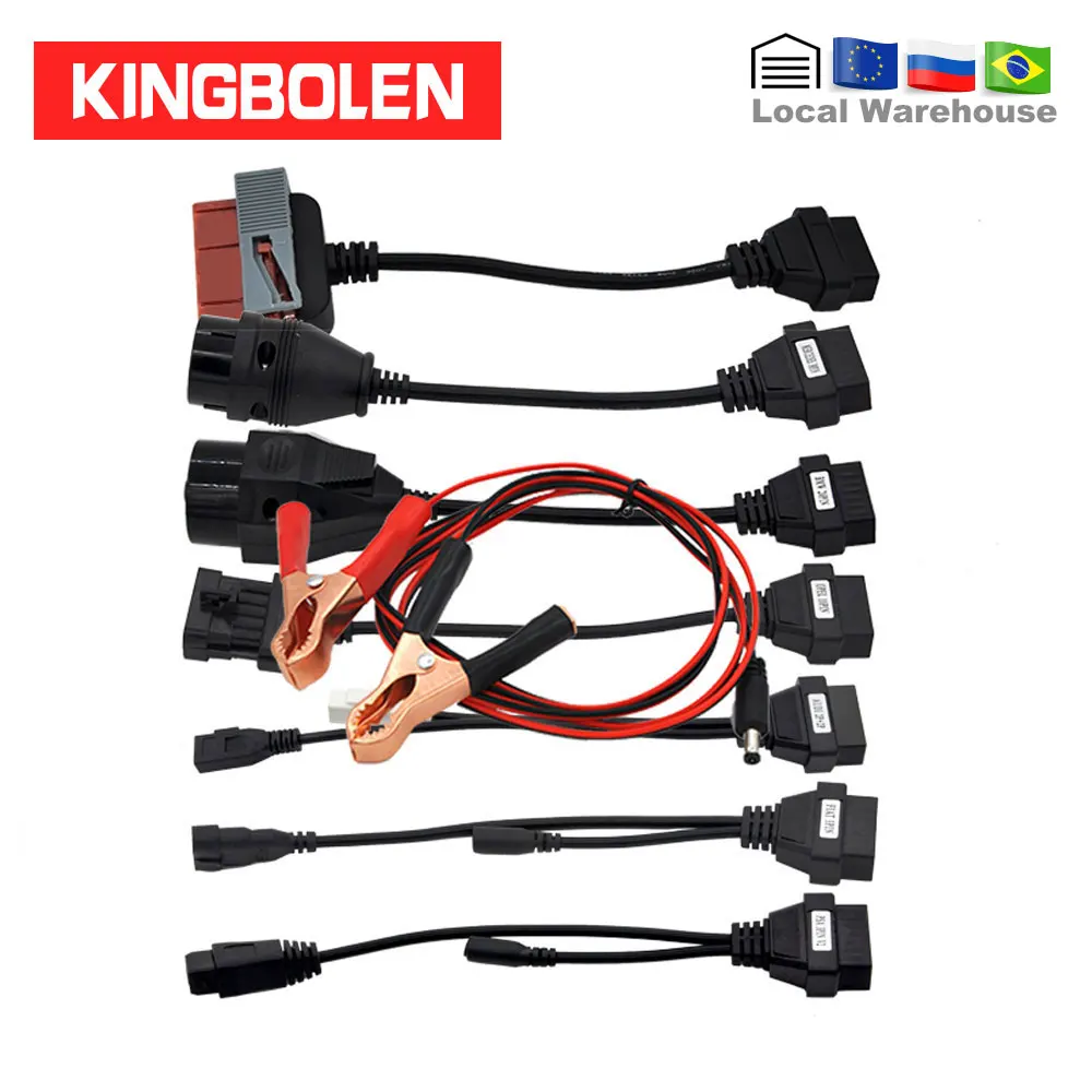 Car Cables Full Set 8pcs for CDP TCS Multidiag pro+ Auto Diagnostic tool OBD2 Car connector OBDII 16pin
Car Cables Full Set 8pcs for CDP TCS Multidiag pro+ Auto Diagnostic tool OBD2 Car connector OBDII 16pin