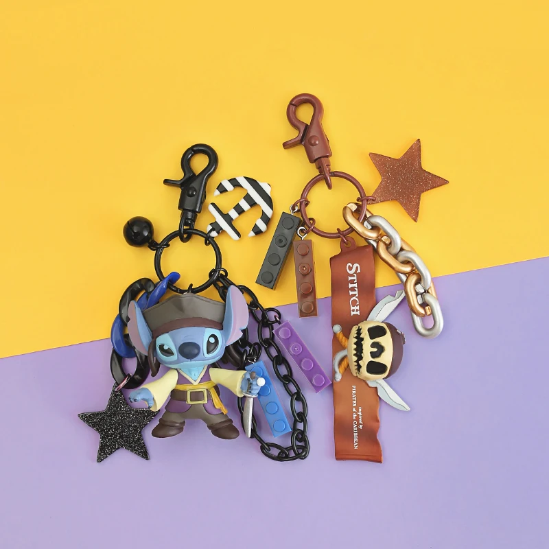 Cartoon Anime 2019 Lilo Stitch and Skull PVC Keychain action figure pendant Keyring Collection toy
Cartoon Anime 2019 Lilo Stitch and Skull PVC Keychain action figure pendant Keyring Collection toy