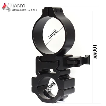 30mm 25mm Ring Weaver Scope torch Rail Mount 20mm picatinny for flashlight rifle scope Flashlight Mount Holder 40MM TORCH MOUNT
30mm 25mm Ring Weaver Scope torch Rail Mount 20mm picatinny for flashlight rifle scope Flashlight Mount Holder 40MM TORCH MOUNT