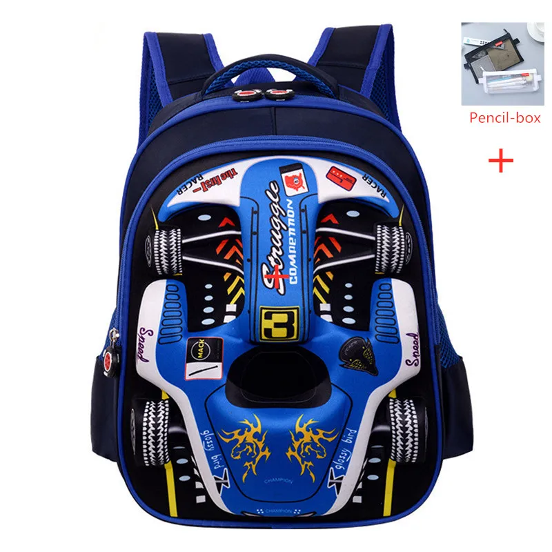 2019 New Cartoon 3D Car School Backpack Boys and Girls Primary School Backpack Waterproof Shoulder Pack
2019 New Cartoon 3D Car School Backpack Boys and Girls Primary School Backpack Waterproof Shoulder Pack