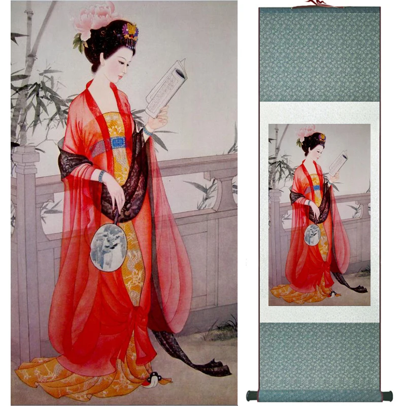 portrait painting Home Office Decoration Chinese scroll painting women art paintingPrinted painting LTW2017112705
portrait painting Home Office Decoration Chinese scroll painting women art paintingPrinted painting LTW2017112705