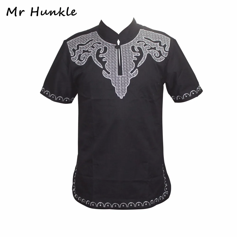 Mr Hunkle Fashion African Print T-shirt Mandarin Collar Short Sleeve Smart Casual Top Tees Geometric Emboridery Dashiki Shirts
Mr Hunkle Fashion African Print T-shirt Mandarin Collar Short Sleeve Smart Casual Top Tees Geometric Emboridery Dashiki Shirts