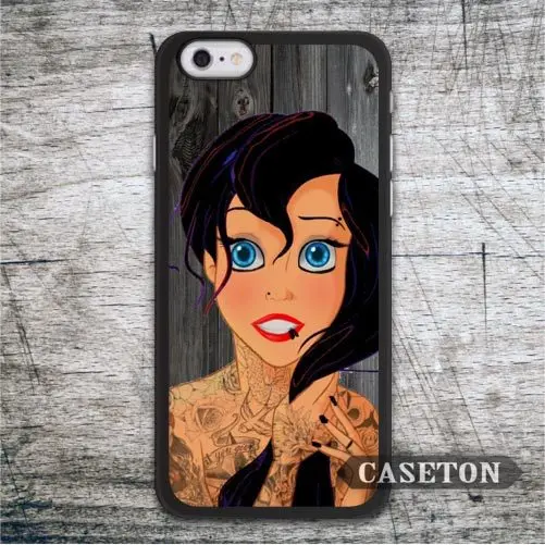 Punk Ariel With Wood font b Case b font For iPod 5 and For font b