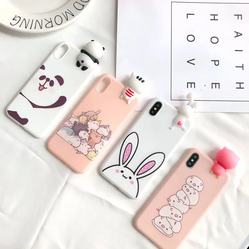 5s SE 3D Case for iPhone 7 Plus Case Panda Pig Unicorn Silicone Cover for Coque iPhone 8 6 6s 5 iPhone X XR XS Max Case Capinha
5s SE 3D Case for iPhone 7 Plus Case Panda Pig Unicorn Silicone Cover for Coque iPhone 8 6 6s 5 iPhone X XR XS Max Case Capinha