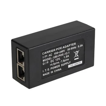 2PCS POE Injector Power Supply Fits IP Camera Wireless Network Access Point 12V 1A
2PCS POE Injector Power Supply Fits IP Camera Wireless Network Access Point 12V 1A