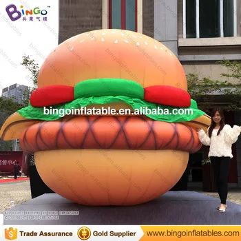 2018 Hot sale 3M high Inflatable hamburger with blower for fast food advertising vivid hamburger decoration for party event toy
2018 Hot sale 3M high Inflatable hamburger with blower for fast food advertising vivid hamburger decoration for party event toy