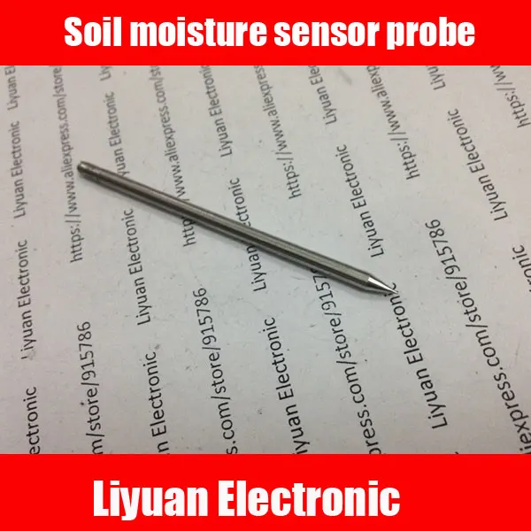1pcs/lot Soil moisture sensor probe / stainless steel Resistance PH probe tip / PH sensor probe
1pcs/lot Soil moisture sensor probe / stainless steel Resistance PH probe tip / PH sensor probe
