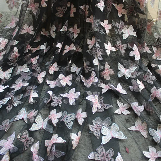 Children's fabric Black Gauze Bottom Heavy Colored Butterflies Embroidered Sequin Fabric
Children's fabric Black Gauze Bottom Heavy Colored Butterflies Embroidered Sequin Fabric