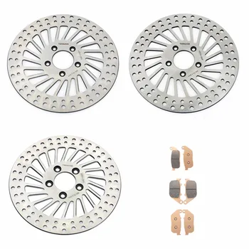 BIKINGBOY Full Set Brake Disks Disc Pads For Harley Sportster 883 XL R XL2 2005-2010 1200 XL R Roadster 2004-2008
BIKINGBOY Full Set Brake Disks Disc Pads For Harley Sportster 883 XL R XL2 2005-2010 1200 XL R Roadster 2004-2008