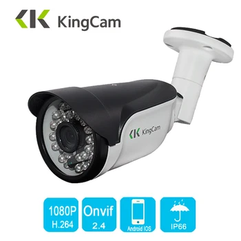 KingCam Metal 1080P IP Camera Outdoor 25fps Frames Waterproof ONVIF Bullet Security CCTV 2MP IP Cam
KingCam Metal 1080P IP Camera Outdoor 25fps Frames Waterproof ONVIF Bullet Security CCTV 2MP IP Cam