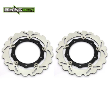 BIKINGBOY Front Brake Discs Rotors Disks for Yamaha MT-07 ABS MT07 / SP Tracer 700 GT XSR 700 ABS 16 17 18 XTZ 700 Tenere 2019
BIKINGBOY Front Brake Discs Rotors Disks for Yamaha MT-07 ABS MT07 / SP Tracer 700 GT XSR 700 ABS 16 17 18 XTZ 700 Tenere 2019