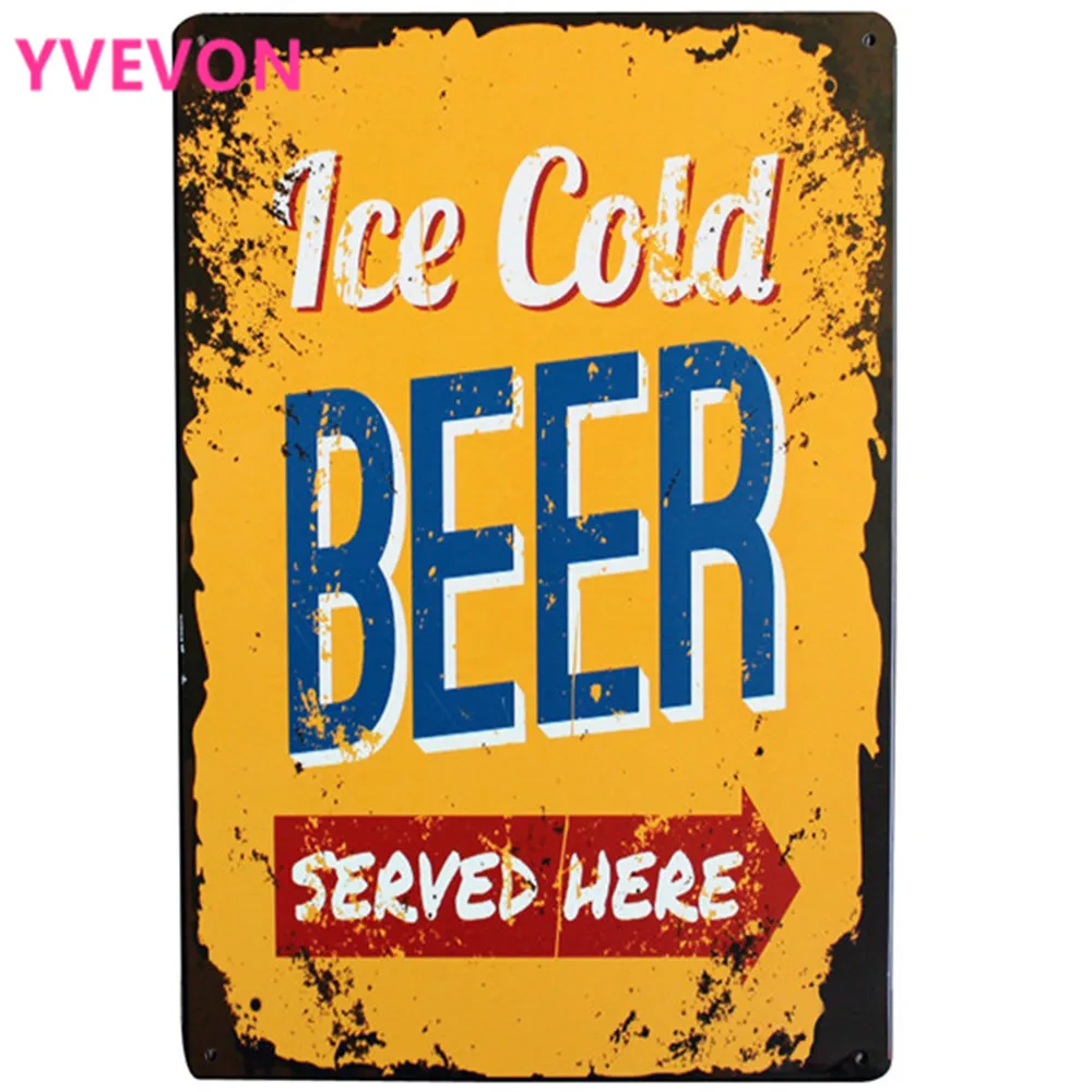 Ice Cold Beer Metal Tin Sign Retro Beer Decor Plaque Alcohol Beverage for Home Kitchen Music party for wall LJ3-5 20x30cm B1
Ice Cold Beer Metal Tin Sign Retro Beer Decor Plaque Alcohol Beverage for Home Kitchen Music party for wall LJ3-5 20x30cm B1
