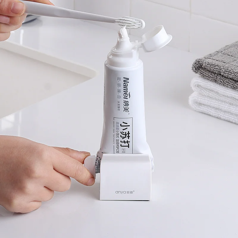 Fashion For Creative Simple Manual Toothpaste Extruder Face Washing Milk Presser Artifact Floor Type Single Tier Plastic
Fashion For Creative Simple Manual Toothpaste Extruder Face Washing Milk Presser Artifact Floor Type Single Tier Plastic