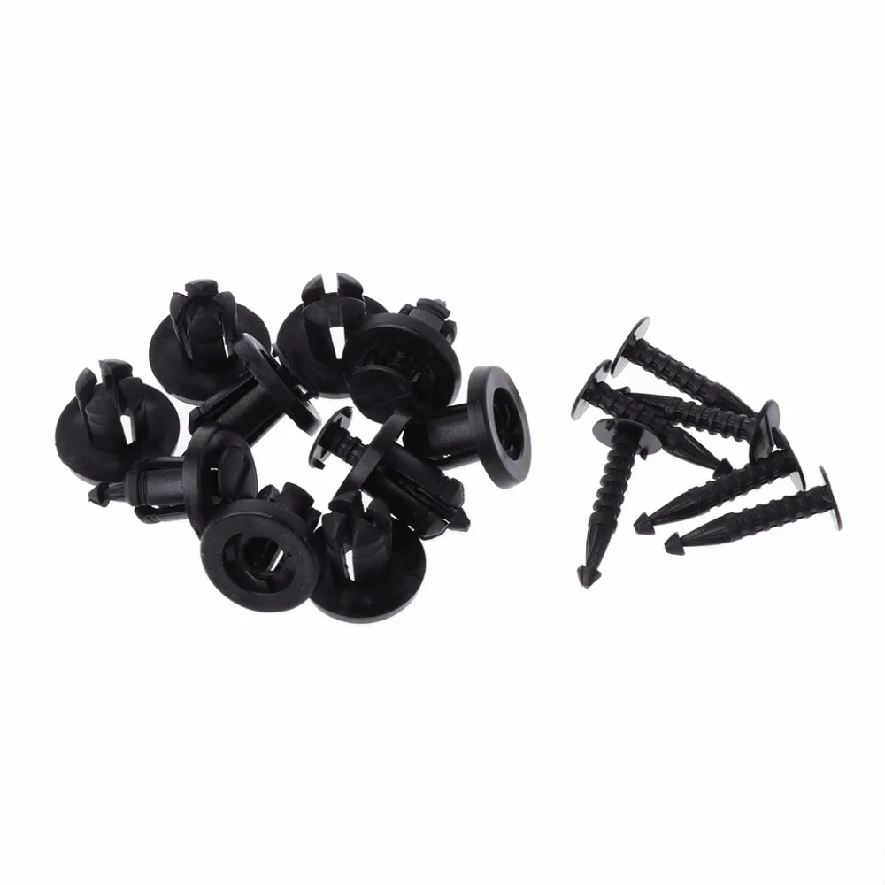 QILEJVS 10 Pcs/set Black Plastic Car Bumper Fastener Trim Clip Rivets For Renault Clio Laguna Megane Espace New
QILEJVS 10 Pcs/set Black Plastic Car Bumper Fastener Trim Clip Rivets For Renault Clio Laguna Megane Espace New