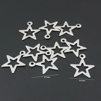 UOK036 Stainless steel Jewelry Findings Five-point Star Small Charms Pendant For DIY Necklace & Bracelet
UOK036 Stainless steel Jewelry Findings Five-point Star Small Charms Pendant For DIY Necklace & Bracelet