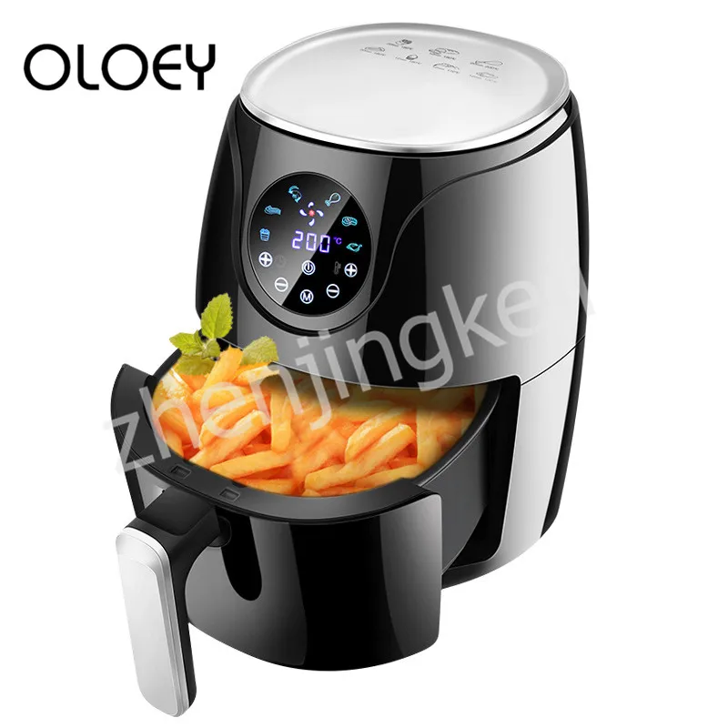 Smart Touch Screen Air Fryer Oil-free Electric Fryer 2.6L High Capacity Timing Non-stick Pan Multifunction Household Health Easy
Smart Touch Screen Air Fryer Oil-free Electric Fryer 2.6L High Capacity Timing Non-stick Pan Multifunction Household Health Easy