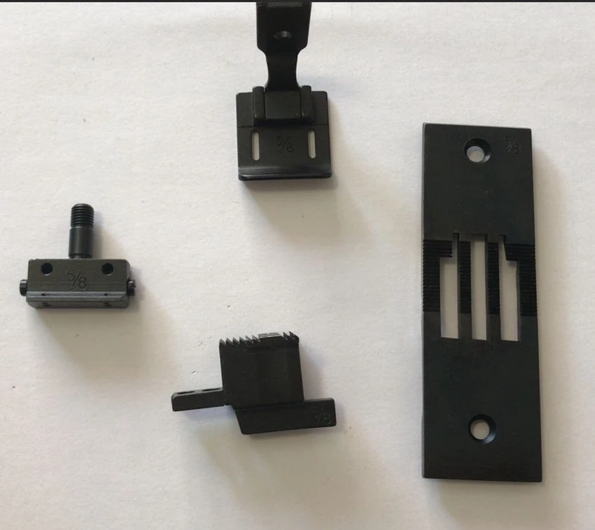 NEEDLE GAUGE SET 1/8,1/4,3/8,1/16,3/16 with hole in feed dog NDUSTRIAL SEWING MACHINE PLATE FOR sunstar km 797 bl 7s machina
NEEDLE GAUGE SET 1/8,1/4,3/8,1/16,3/16 with hole in feed dog NDUSTRIAL SEWING MACHINE PLATE FOR sunstar km 797 bl 7s machina