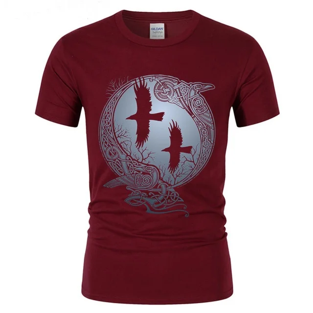 Vikings TV Series Odin's Raven Ragnar Lodbrok T-Shirt men/woman cotton t shirt men's soprt fitness Tshirts youth Tops streetwear
Vikings TV Series Odin's Raven Ragnar Lodbrok T-Shirt men/woman cotton t shirt men's soprt fitness Tshirts youth Tops streetwear