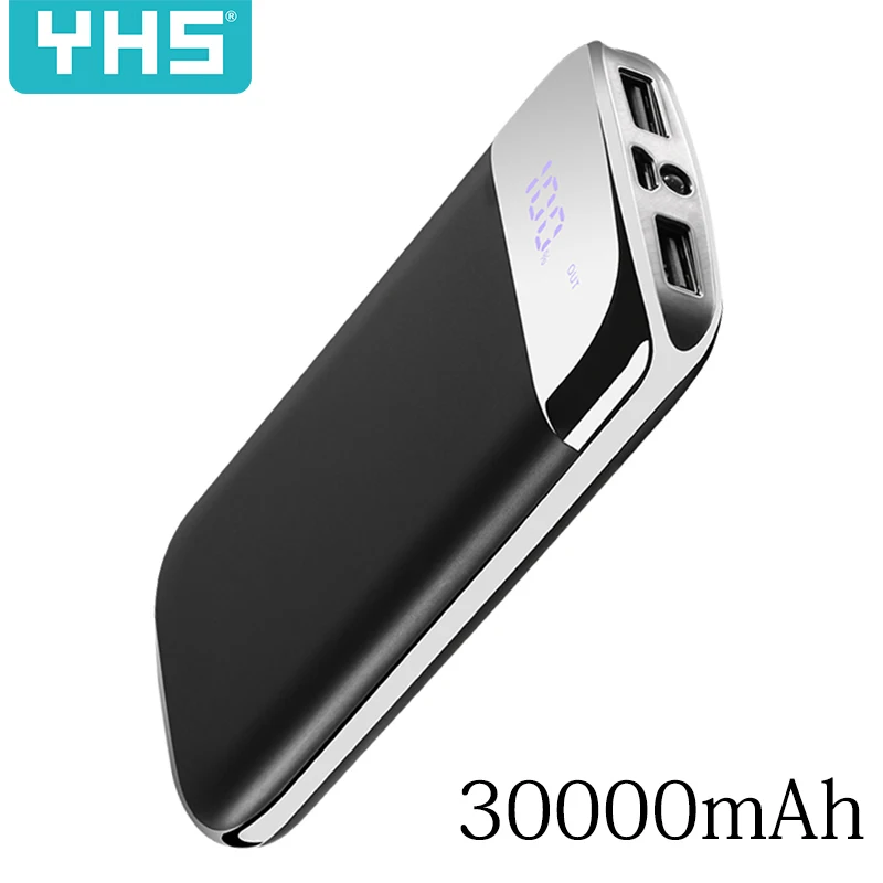 30000mah Power Bank External Battery PoverBank 2 USB LED Powerbank Portable Mobile phone Charger for Xiaomi MI iphone 6 7 8 X XS 
30000mah Power Bank External Battery PoverBank 2 USB LED Powerbank Portable Mobile phone Charger for Xiaomi MI iphone 6 7 8 X XS