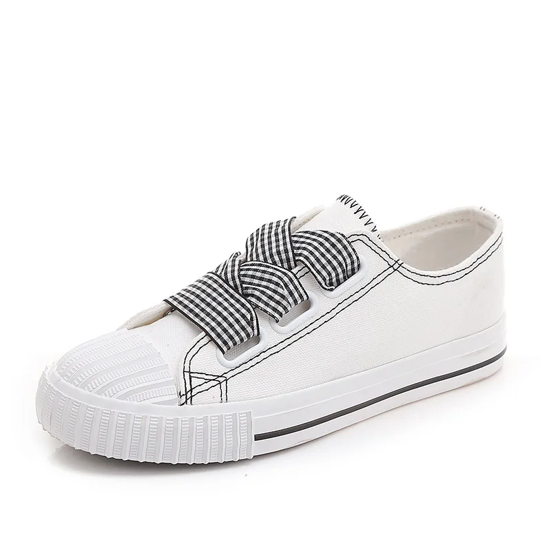 Simple and stylish youthful temperament comfortable casual women's shoes ribbon decoration couple canvas shoes student sneakers
Simple and stylish youthful temperament comfortable casual women's shoes ribbon decoration couple canvas shoes student sneakers