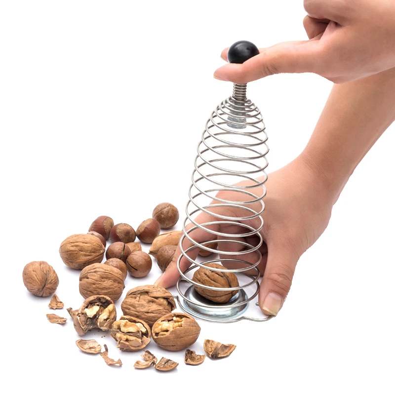 2pcs Stainless Steel Spring Nut Cracker Creative Walnut Opener Stretchable Metal Pecan Sheller Tool Kitchen Gadgets
2pcs Stainless Steel Spring Nut Cracker Creative Walnut Opener Stretchable Metal Pecan Sheller Tool Kitchen Gadgets