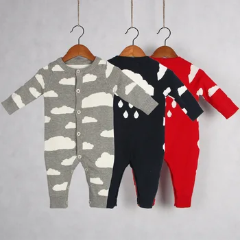 2020 Autumn Winter Cute Romper Knitted Baby Boys Girls Clothes Set Long-sleeve Cartoon Rain Clouds Newborn Baby Romper Jumpsuit 
2020 Autumn Winter Cute Romper Knitted Baby Boys Girls Clothes Set Long-sleeve Cartoon Rain Clouds Newborn Baby Romper Jumpsuit