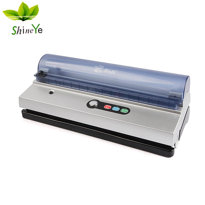 ShineYe DZ-320 220V 110V Automatic Electric Food Vacuum Sealer Portable Household Vacuum Packing Machine With Free Gift bags Kit
ShineYe DZ-320 220V 110V Automatic Electric Food Vacuum Sealer Portable Household Vacuum Packing Machine With Free Gift bags Kit