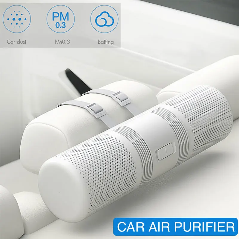 Car Air Purifier Air Cleaner Freshener Health Smart Humidifier Double Fan Double Filter fast 70m3/h Purifying PM 2.5 Detector
Car Air Purifier Air Cleaner Freshener Health Smart Humidifier Double Fan Double Filter fast 70m3/h Purifying PM 2.5 Detector