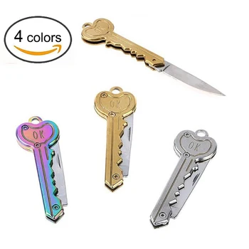 Mini Key Knife Letter Camp Outdoor Keyring Ring Keychain Fold Open Opener Pocket Package Survive gadget Multi Tool Blade Box kit
Mini Key Knife Letter Camp Outdoor Keyring Ring Keychain Fold Open Opener Pocket Package Survive gadget Multi Tool Blade Box kit