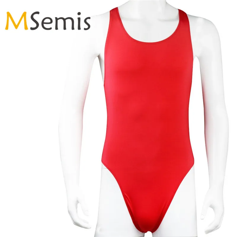 MSemis Mens One-piece Stretchy Singlet Thong Mens Lingerie Undershirt Body Suit Sleeveless High Cut Thong Bodysuit Leotard Sexy
MSemis Mens One-piece Stretchy Singlet Thong Mens Lingerie Undershirt Body Suit Sleeveless High Cut Thong Bodysuit Leotard Sexy