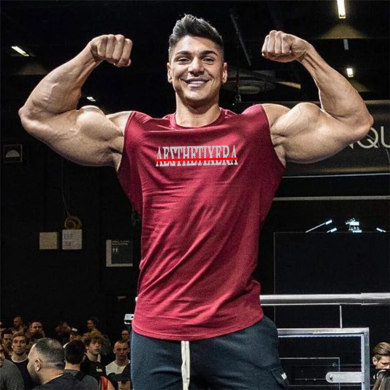 Mens Bodybuilding Compression Sleeveless Shirt New Summer Gyms Vest Fitness Clothing Tights Tank Tops Cotton Muscle Undershirt
Mens Bodybuilding Compression Sleeveless Shirt New Summer Gyms Vest Fitness Clothing Tights Tank Tops Cotton Muscle Undershirt
