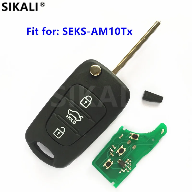 Remote Key for SEKS-AM10Tx for CE 0678 Transmitter ASSY 433-EU-TP Car Keyless Entry Key Fobik 433MHz for KIA
Remote Key for SEKS-AM10Tx for CE 0678 Transmitter ASSY 433-EU-TP Car Keyless Entry Key Fobik 433MHz for KIA