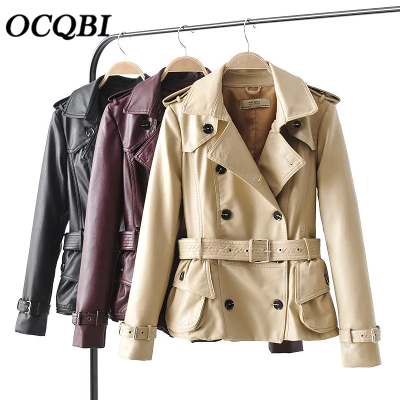 Spring Coats and Jackets Women Bomber Casual Motorcycle PU Streetwear Jacket Western Style
Spring Coats and Jackets Women Bomber Casual Motorcycle PU Streetwear Jacket Western Style