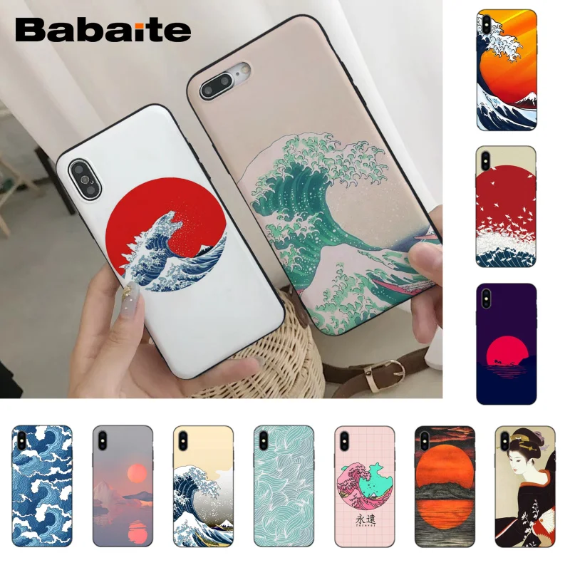 Babaite Wave Art Japanese Green Illust High phone cover for iPhone X Xs Xr XsMax 6 6s Plus 7 8plus 5 5s 5c11 11pro 11promax
Babaite Wave Art Japanese Green Illust High phone cover for iPhone X Xs Xr XsMax 6 6s Plus 7 8plus 5 5s 5c11 11pro 11promax
