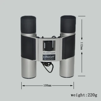 KINGOPT real data 10x25 Wide angle zoom Binoculars Telescope long range for Hunting and Traveling
KINGOPT real data 10x25 Wide angle zoom Binoculars Telescope long range for Hunting and Traveling