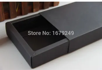 Size16*10.2*3.4cm Black Kraft paper boxes / drawer box/ Handmade soap /tea / gift jewelry food candy box 100pcs/lot
Size16*10.2*3.4cm Black Kraft paper boxes / drawer box/ Handmade soap /tea / gift jewelry food candy box 100pcs/lot