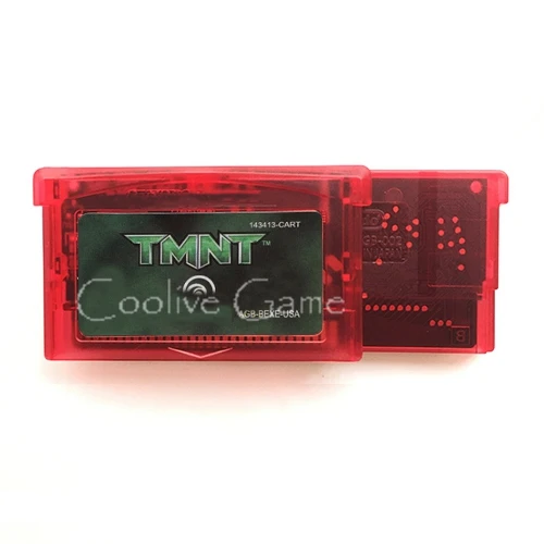 TMNT Teenage Mutant Ninja Turtles 3 US Version English Language for 32 Bit Handheld Console Video Game Cartridge Console Card
TMNT Teenage Mutant Ninja Turtles 3 US Version English Language for 32 Bit Handheld Console Video Game Cartridge Console Card