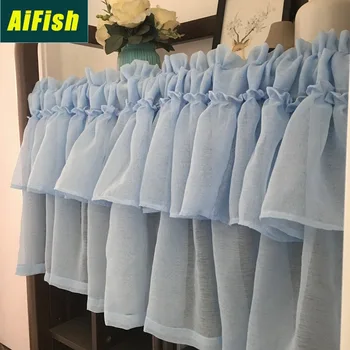 Short Curtain Solid Tier Curtains for Small Windows Kitchen Door Curtains Cortinas Para Sala De Estar Elegant Scarf DL276T2
Short Curtain Solid Tier Curtains for Small Windows Kitchen Door Curtains Cortinas Para Sala De Estar Elegant Scarf DL276T2