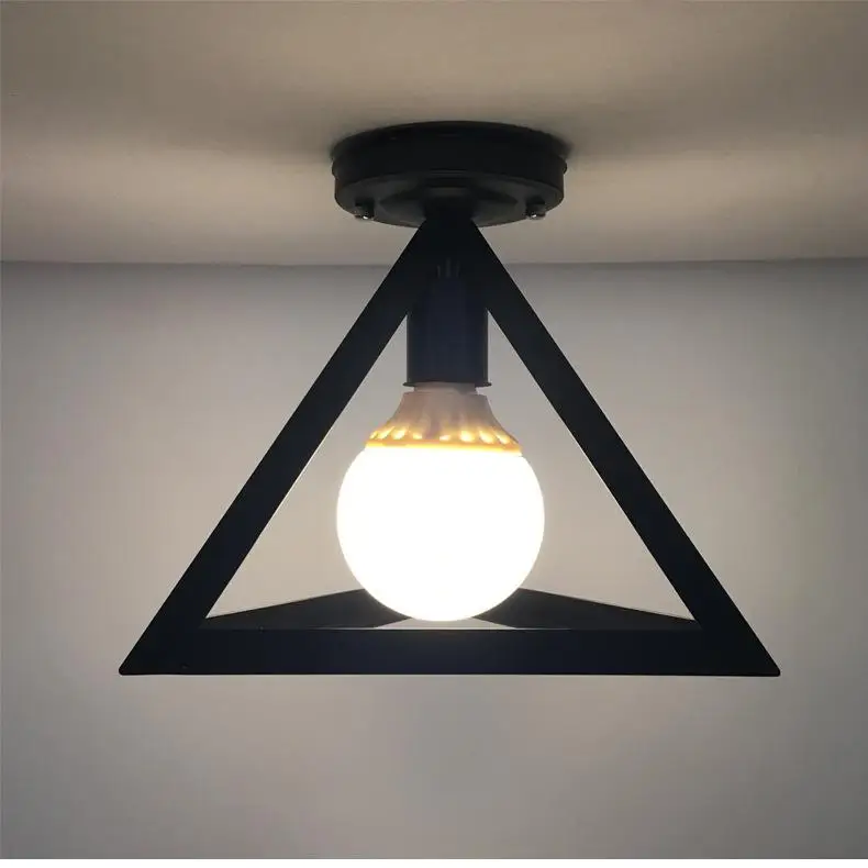 HobbyLane Retro Black Baking Paint Trigonal Ceiling Lamp for Hallway Porch Balcony
HobbyLane Retro Black Baking Paint Trigonal Ceiling Lamp for Hallway Porch Balcony