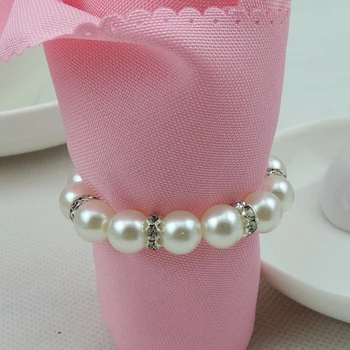 Tangpan 100pcs Imitation Pearl Napkin Rings With Elastic For Wedding And Hotel With Diamond Soft Decoration For Napkin Rings
Tangpan 100pcs Imitation Pearl Napkin Rings With Elastic For Wedding And Hotel With Diamond Soft Decoration For Napkin Rings