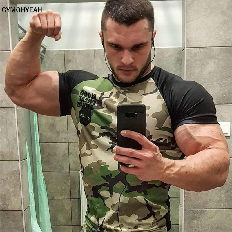 3D printing camouflage t Shirt men Elastic quick drying Fitness Bodybuilding male Short sleeves Slim fit Shirts Tee tops clothe
3D printing camouflage t Shirt men Elastic quick drying Fitness Bodybuilding male Short sleeves Slim fit Shirts Tee tops clothe