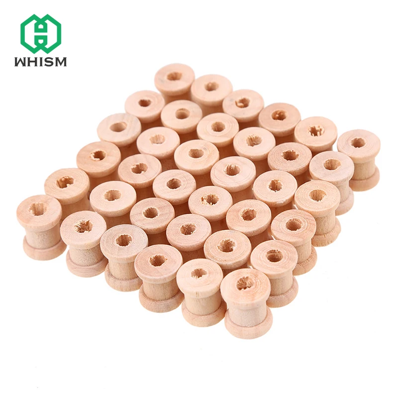 WCIC 100Pcs Vintage Wooden Bobbins Spools Reels Organizer for Sewing Ribbons Twine Handmade Wood Sew Coil Crafts Decoration
WCIC 100Pcs Vintage Wooden Bobbins Spools Reels Organizer for Sewing Ribbons Twine Handmade Wood Sew Coil Crafts Decoration