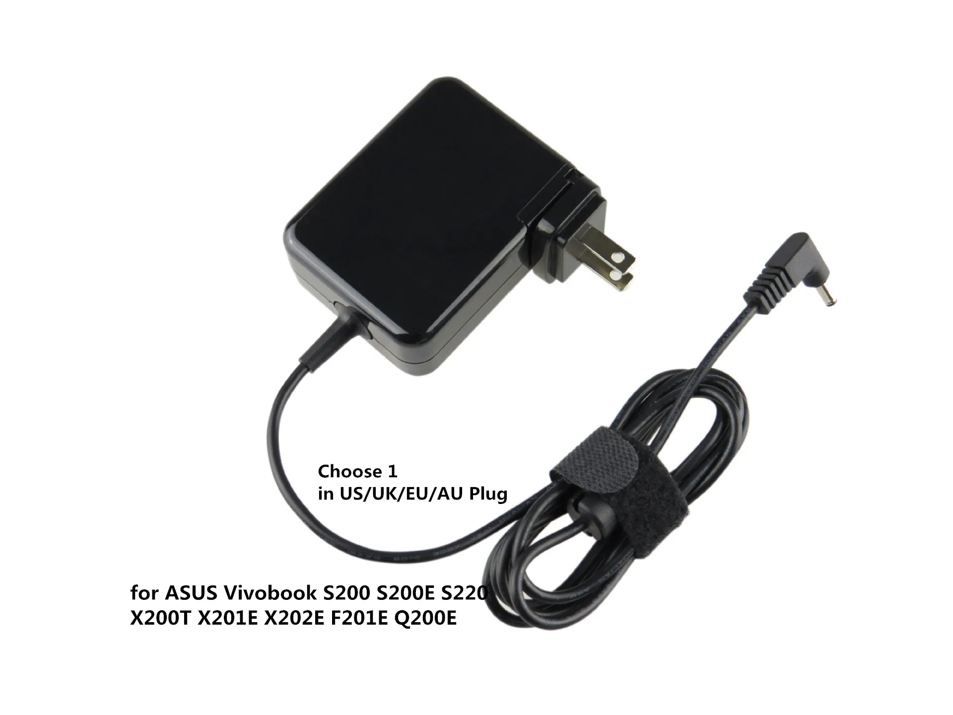 33W Factory Direct laptop AC power adapter charger for ASUS Vivobook S200 S200E S220 X200T X201E X202E F201E Q200E 19V 1.75A
33W Factory Direct laptop AC power adapter charger for ASUS Vivobook S200 S200E S220 X200T X201E X202E F201E Q200E 19V 1.75A