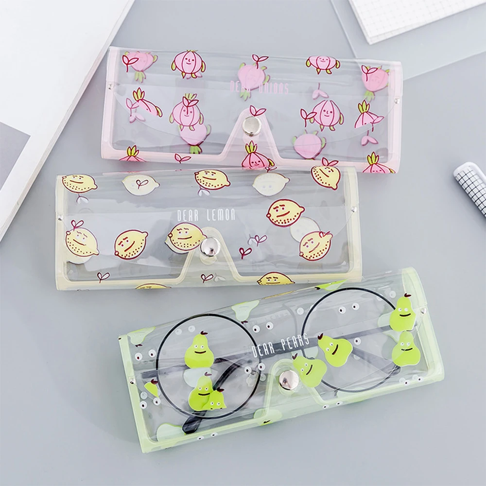 Cartoon Cute Travel Women Transparent PVC Eye Glasses Case Sunglasses Box Eyewear Accessoires Protection Student Pencil Case
Cartoon Cute Travel Women Transparent PVC Eye Glasses Case Sunglasses Box Eyewear Accessoires Protection Student Pencil Case