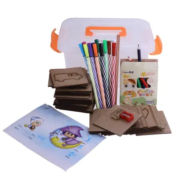50pcs Wooden Drawing Stencils Templates Tools Set Early Learning Educational Art Toys Birthday Gift for Children Kids Toddler
50pcs Wooden Drawing Stencils Templates Tools Set Early Learning Educational Art Toys Birthday Gift for Children Kids Toddler