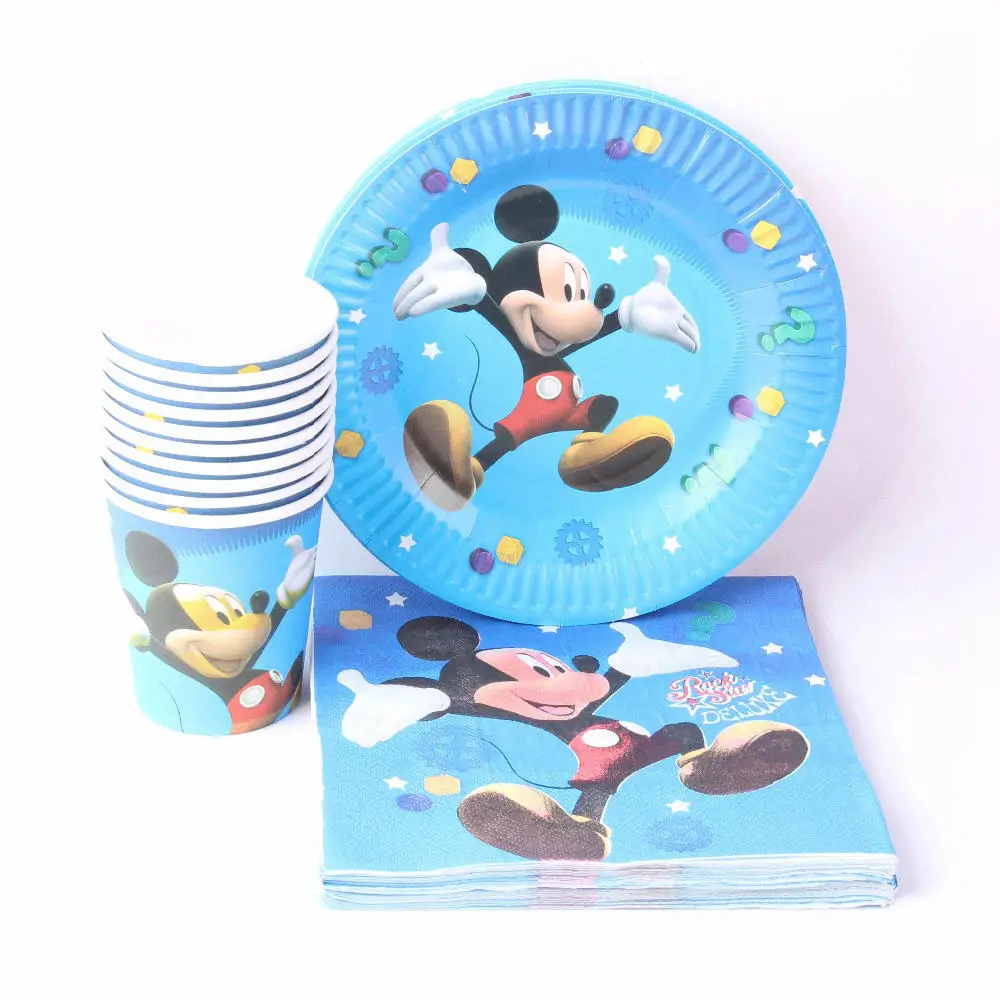 60pcs Cute Mickey Theme Kids Disposable Paper Cups Plates Birthday Party Decoration Set Party Supplies Bay Shower For 20People
60pcs Cute Mickey Theme Kids Disposable Paper Cups Plates Birthday Party Decoration Set Party Supplies Bay Shower For 20People
