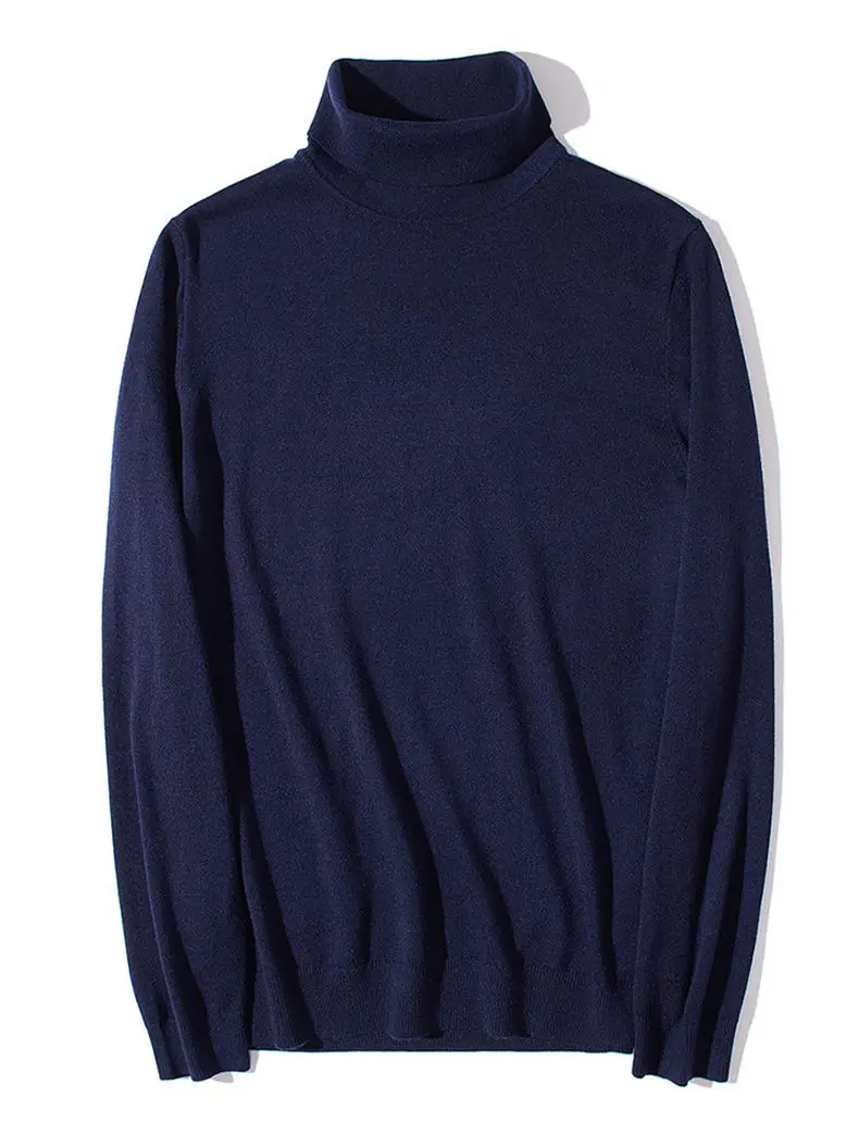 Brand MuLS Turtleneck Sweater Men Pullovers Spring Winter Thick High-Neck Male Sweater Jumpers Cotton Fleece Man knitwear Autumn 10
