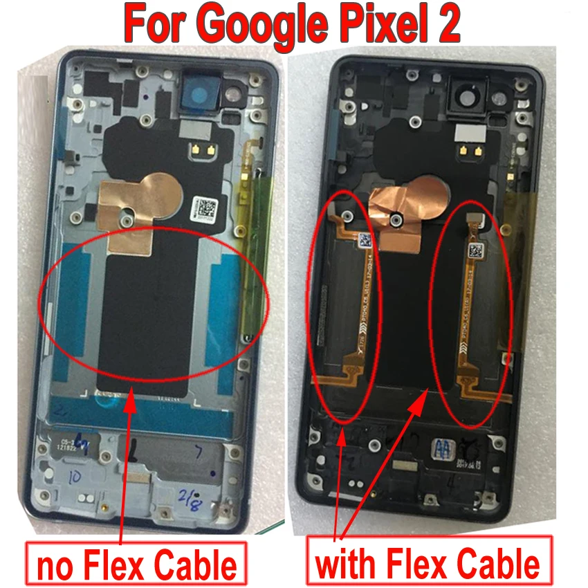Original For HTC Google Pixel 2 Back Battery Cover + Camera Lens + Flex Cable Pixel2 Rear Housing Door Case Phone Replacement
Original For HTC Google Pixel 2 Back Battery Cover + Camera Lens + Flex Cable Pixel2 Rear Housing Door Case Phone Replacement