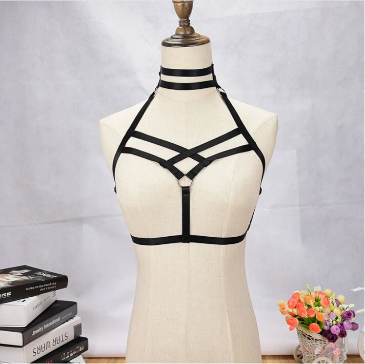 Body Harness Bandage Girl Elastic Bra Straps Cross Bra Crop Top Hollow Out Unlined Bandage Bra Underwear B0455
Body Harness Bandage Girl Elastic Bra Straps Cross Bra Crop Top Hollow Out Unlined Bandage Bra Underwear B0455
