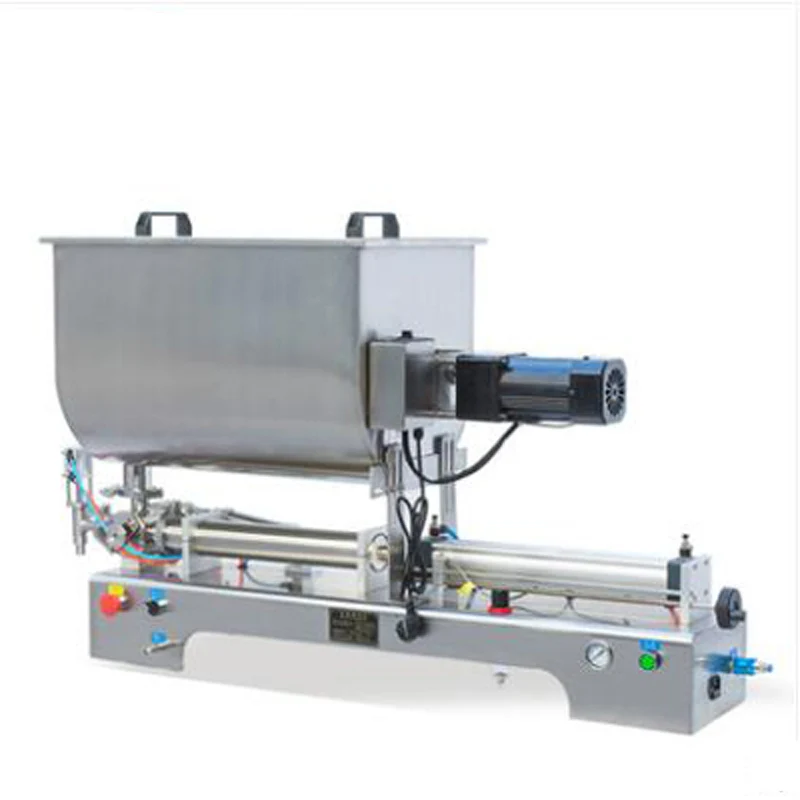 Horizontal pneumatic stirrer function chili sauce sesame paste paste sauce filling machine
Horizontal pneumatic stirrer function chili sauce sesame paste paste sauce filling machine